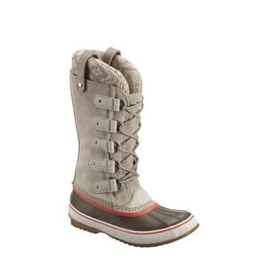 Sorel Joan of Arctic Knit Winter Boots Fossil Size 6 NL2084-160 Waterproof Snow